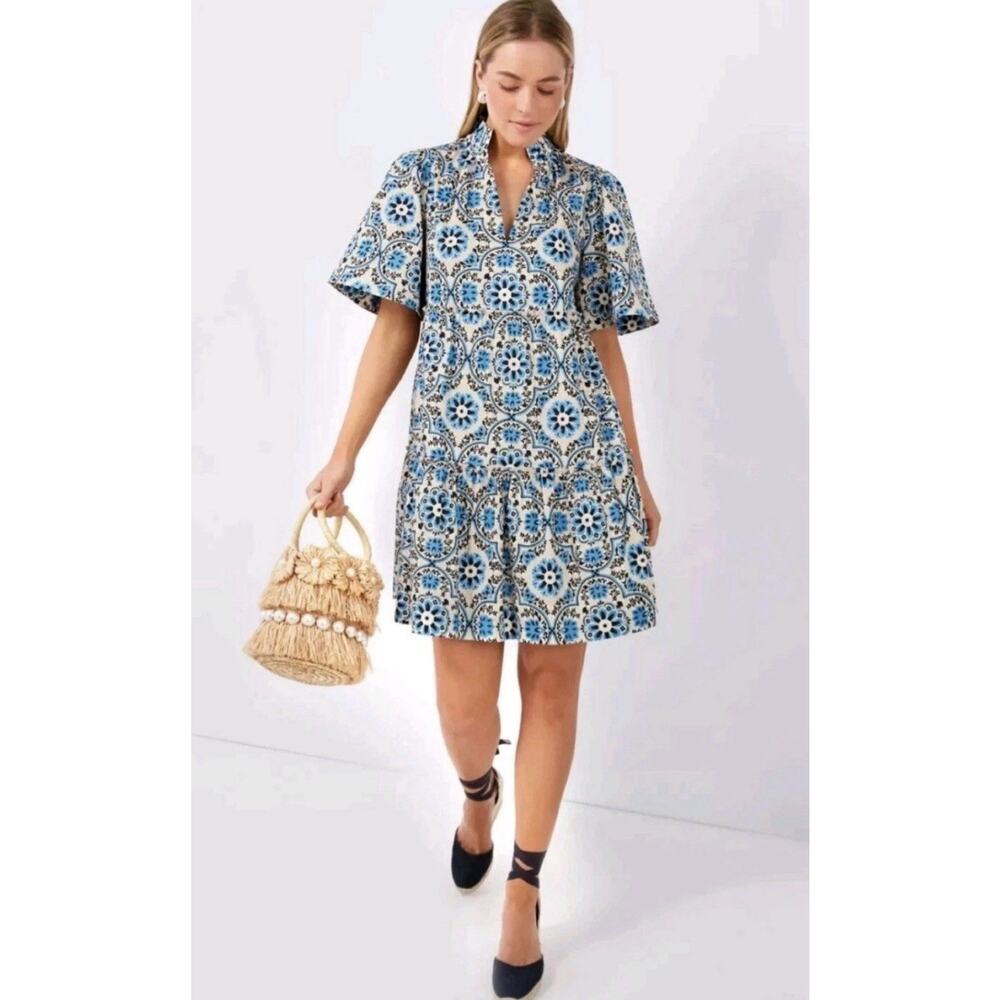 Tuckernuck Golden Medallion Crawford Dress Size Medium - Picture 2 of 10